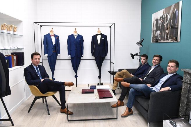 L'équipe atelier blatin costume sur mesure