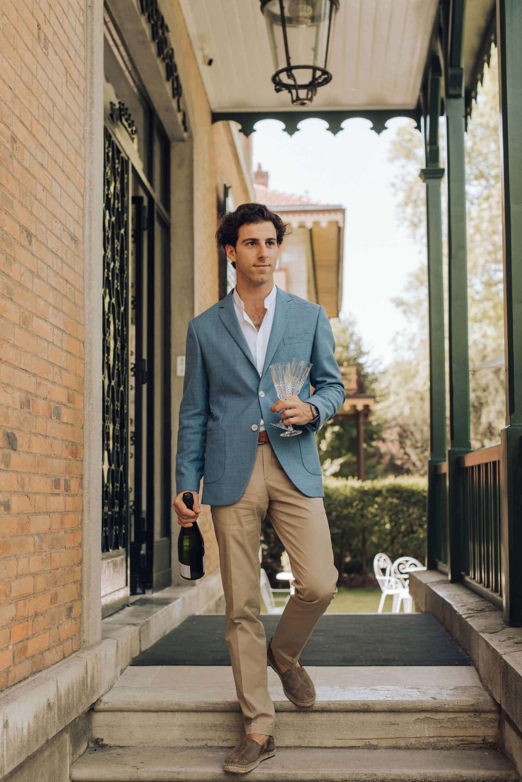 Veste casual sur mesure Atelier Blatin Clermont-Ferrand