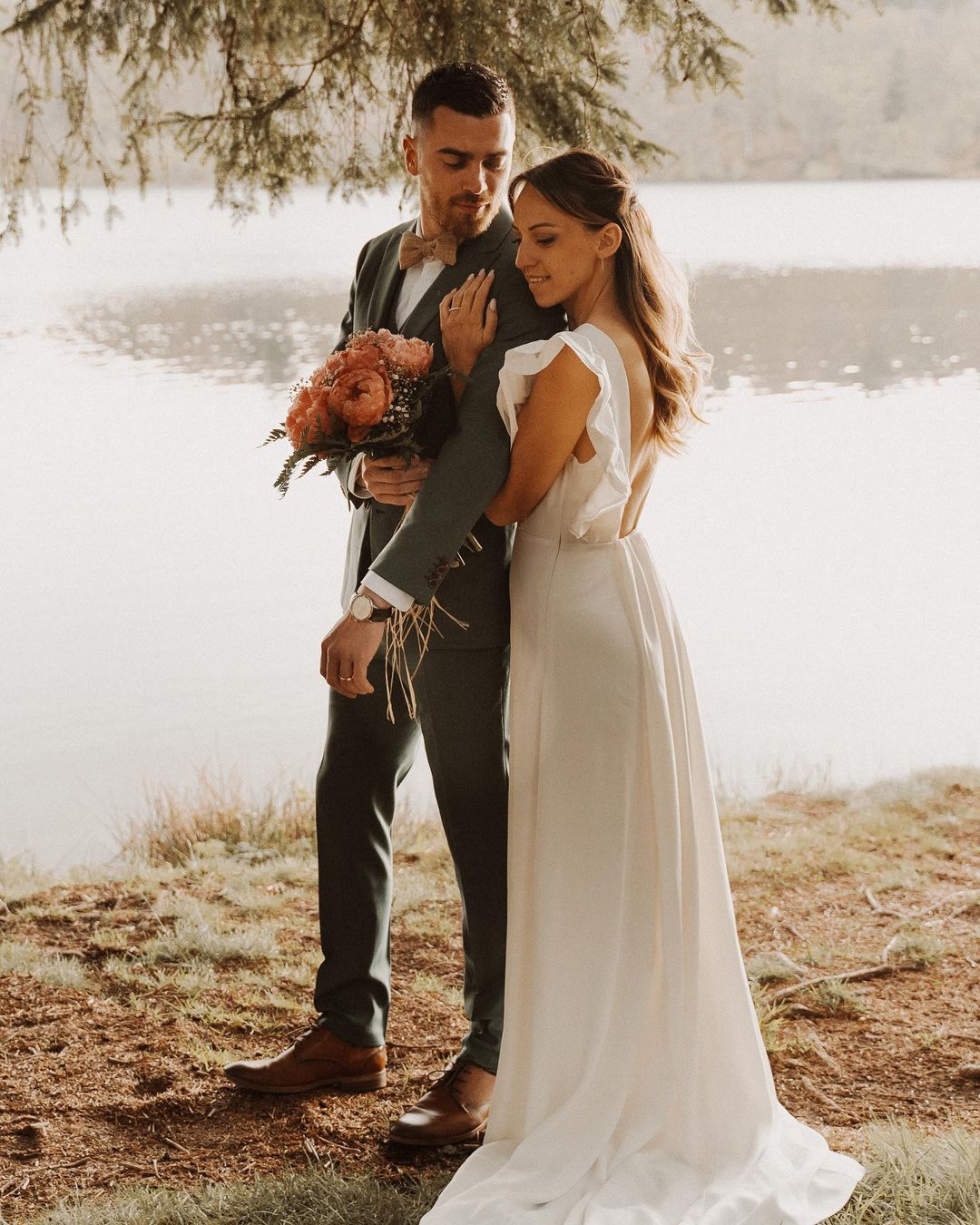 Costume de mariage bohème sur mesure