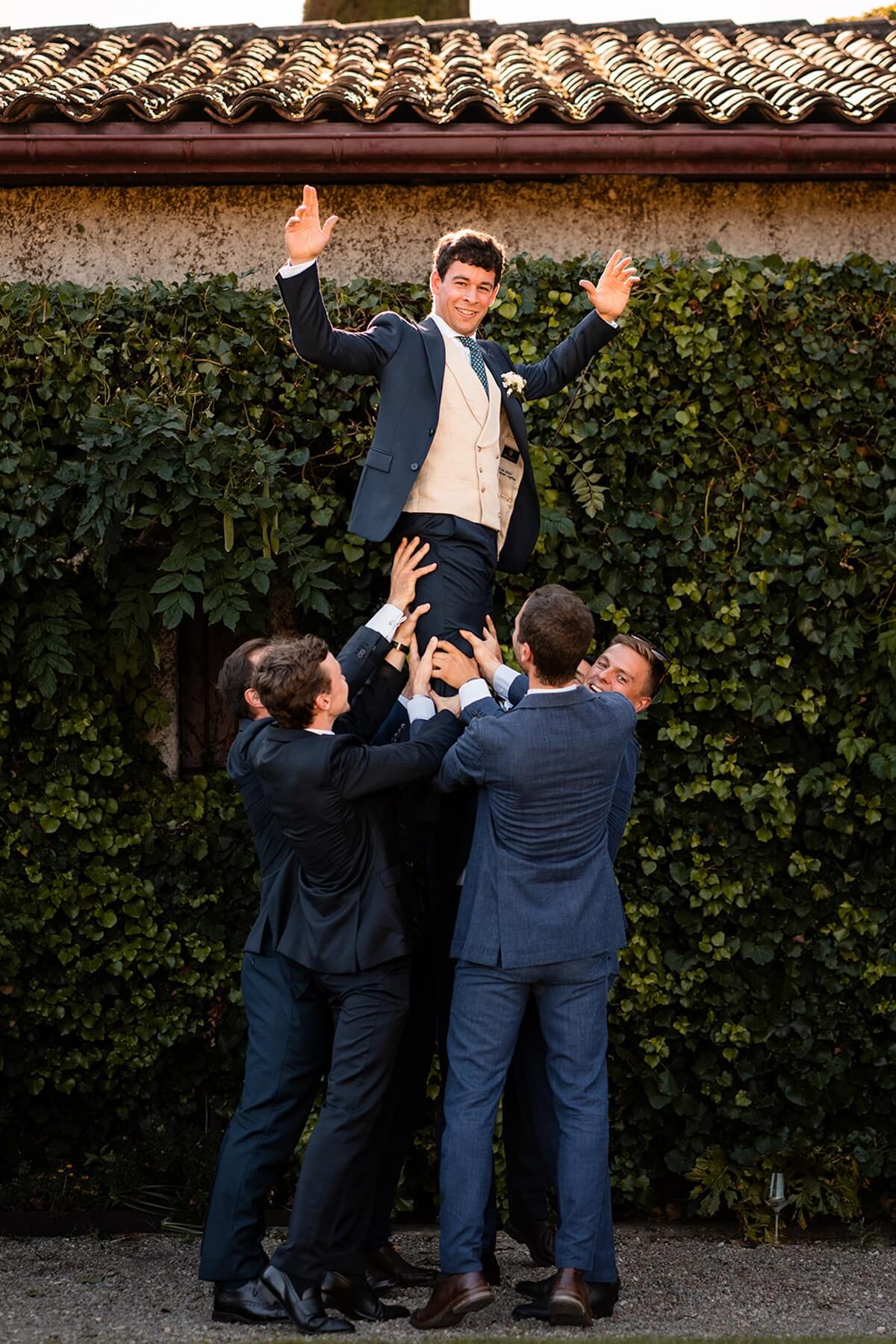 Costume de mariage dépareillé sur mesure