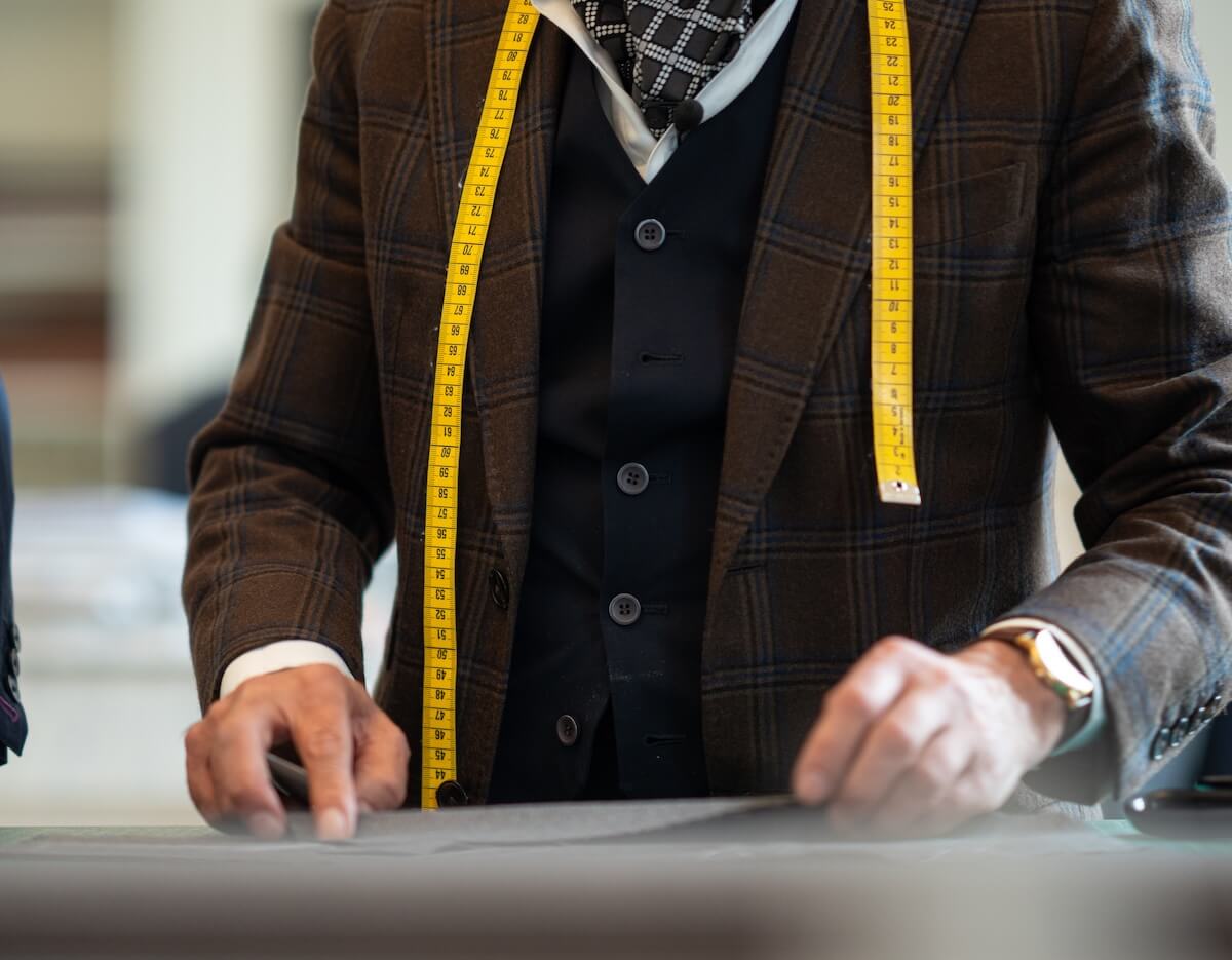 tailleur costume sur mesure