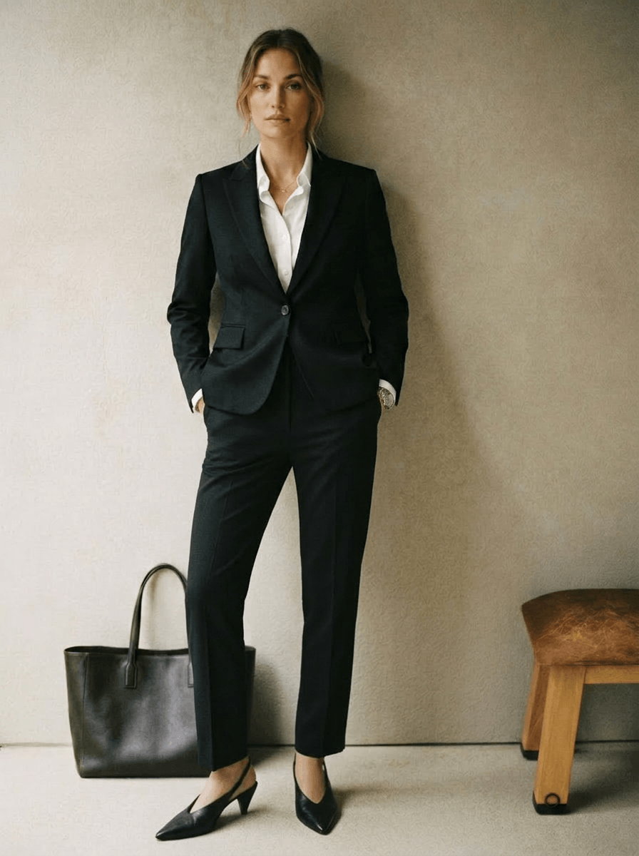 Tailleur femme business sur mesure