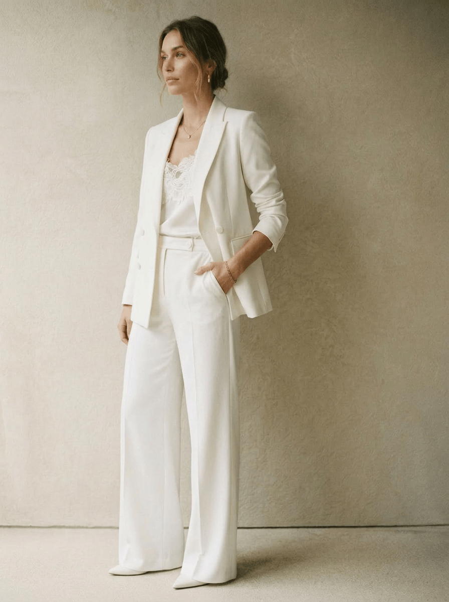 Tailleur femme cérémonie sur mesure